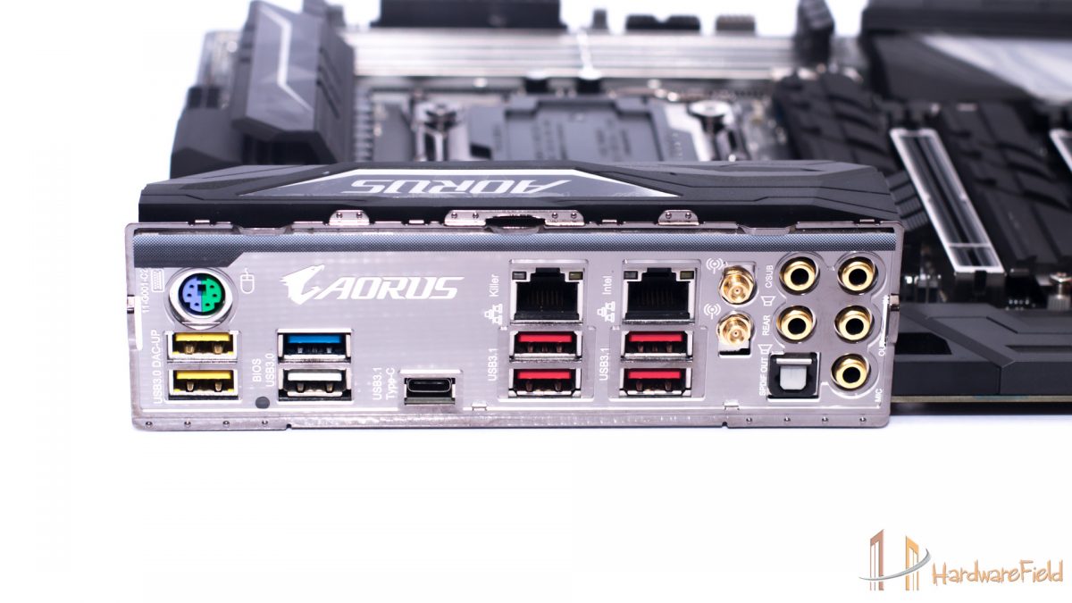 Aorus X299 Gaming 9 I/O Plate