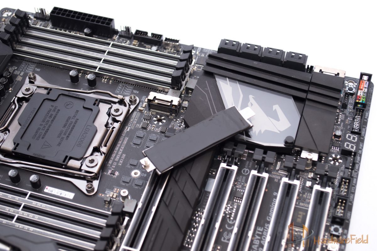 Aorus X299 Gaming 9 Thermal gurd