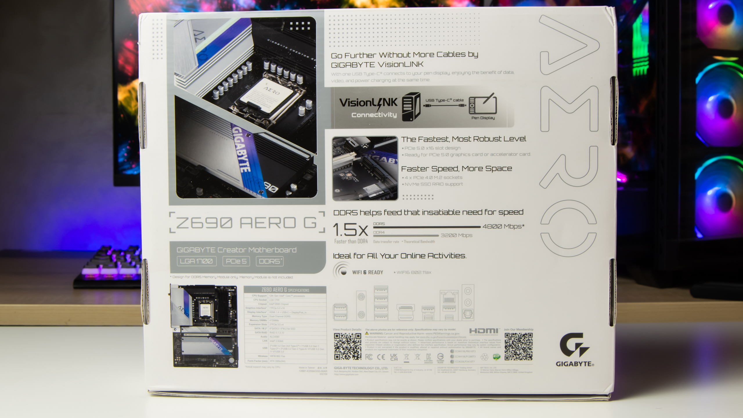 Gigabyte Z690 Aero G